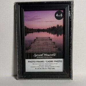Special Moments Black Photo Frame 4x6